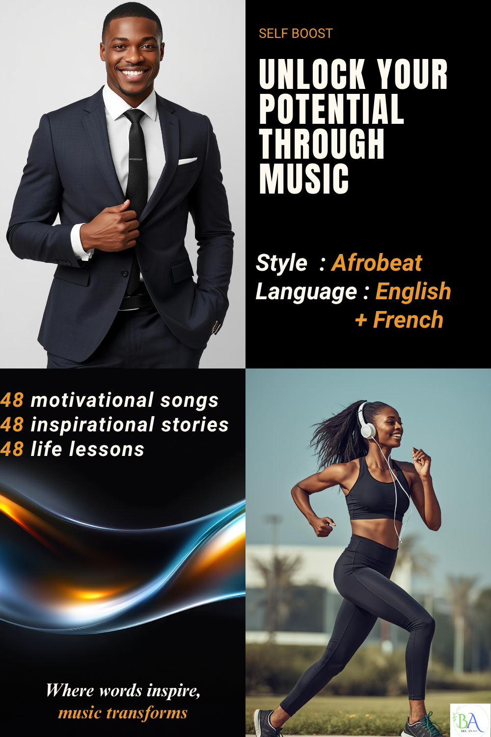6a. Unlock your potential through music - 48 Afrobeat - English & French