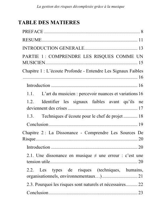 05a. La gestion des risques décomplexée grâce à la musique - Français