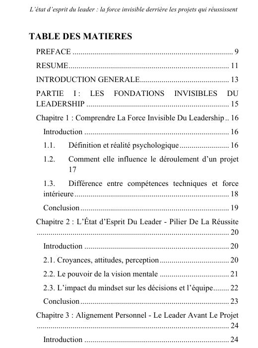 07a. L’état d’esprit du leader : la force invisible derrière les projets qui réussissent - Français