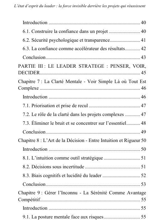 07a. L’état d’esprit du leader : la force invisible derrière les projets qui réussissent - Français