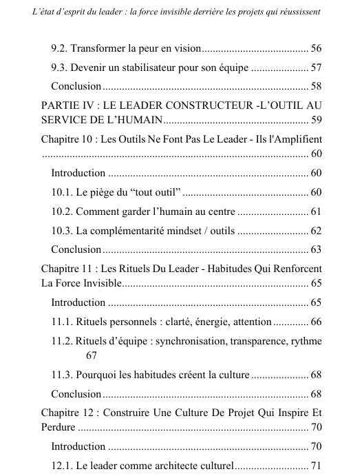 07a. L’état d’esprit du leader : la force invisible derrière les projets qui réussissent - Français