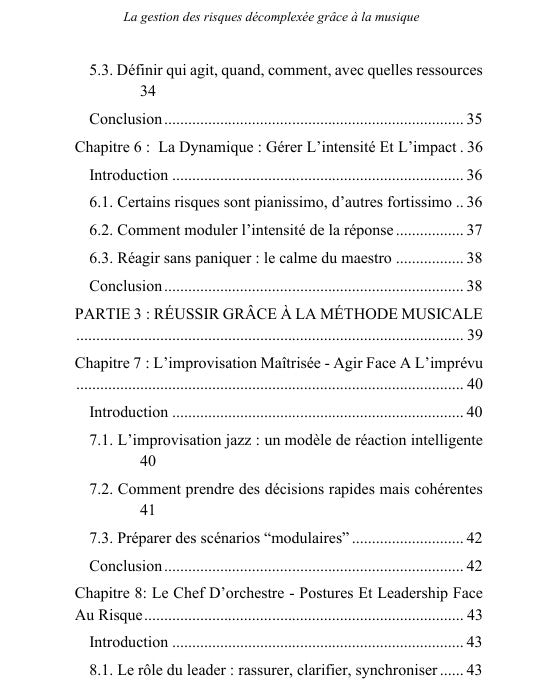 05a. La gestion des risques décomplexée grâce à la musique - Français