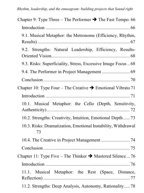 08b. Rhythm, leadership, and the enneagram: building projects that Sound right - English