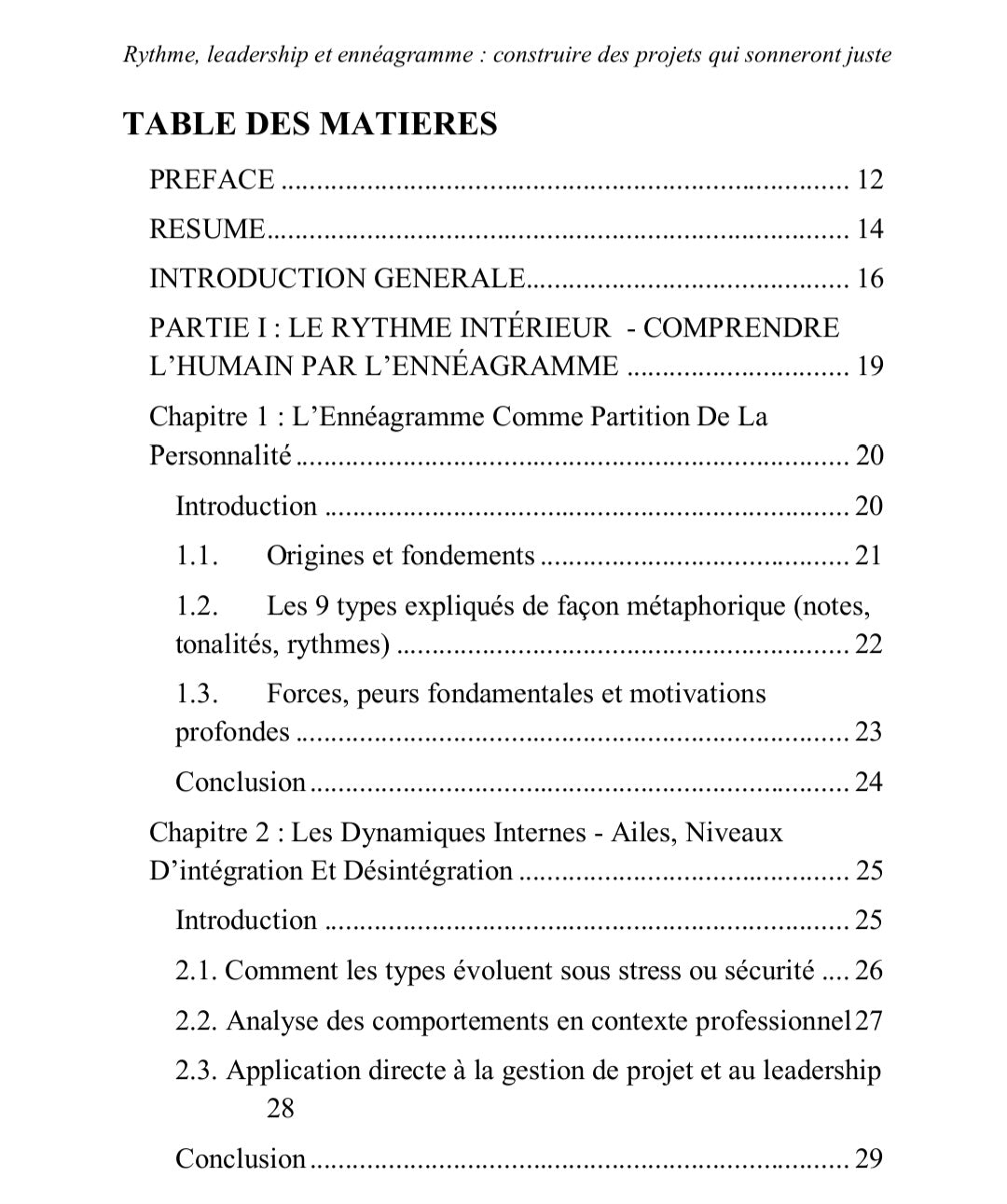 08a. Rythme, leadership et ennéagramme : construire des projets qui sonneront juste - Français