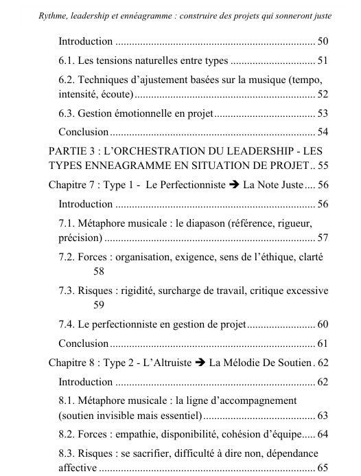 08a. Rythme, leadership et ennéagramme : construire des projets qui sonneront juste - Français