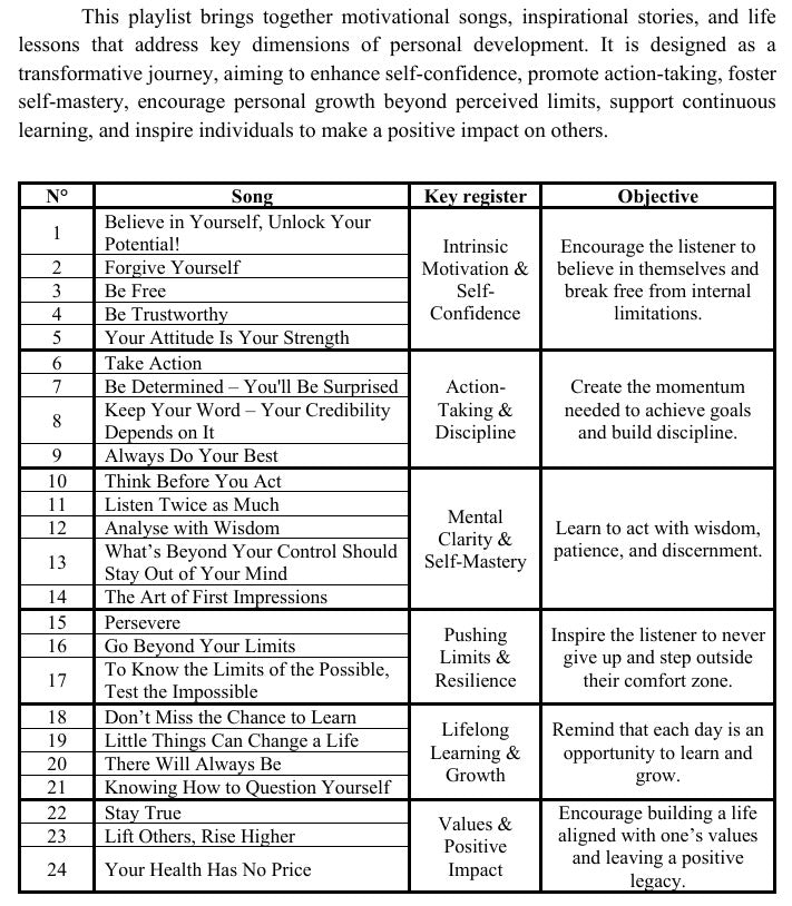 6a. Unlock your potential through music - 48 Afrobeat - English & French