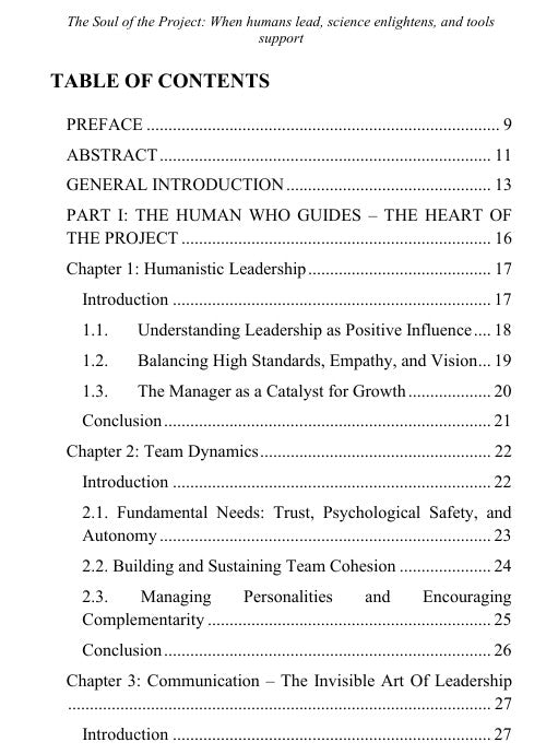 06b. The Soul of the Project: When humans lead, science enlightens, and tools support - English