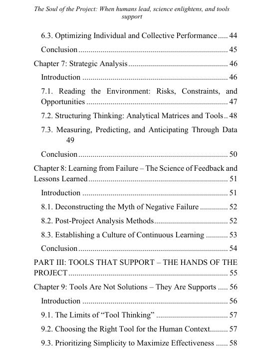 06b. The Soul of the Project: When humans lead, science enlightens, and tools support - English